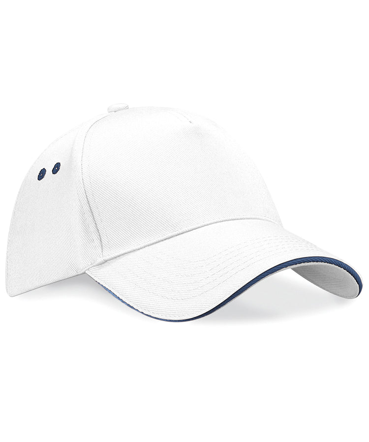 White/French Navy One size