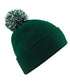 Bottle Green/Off White One size