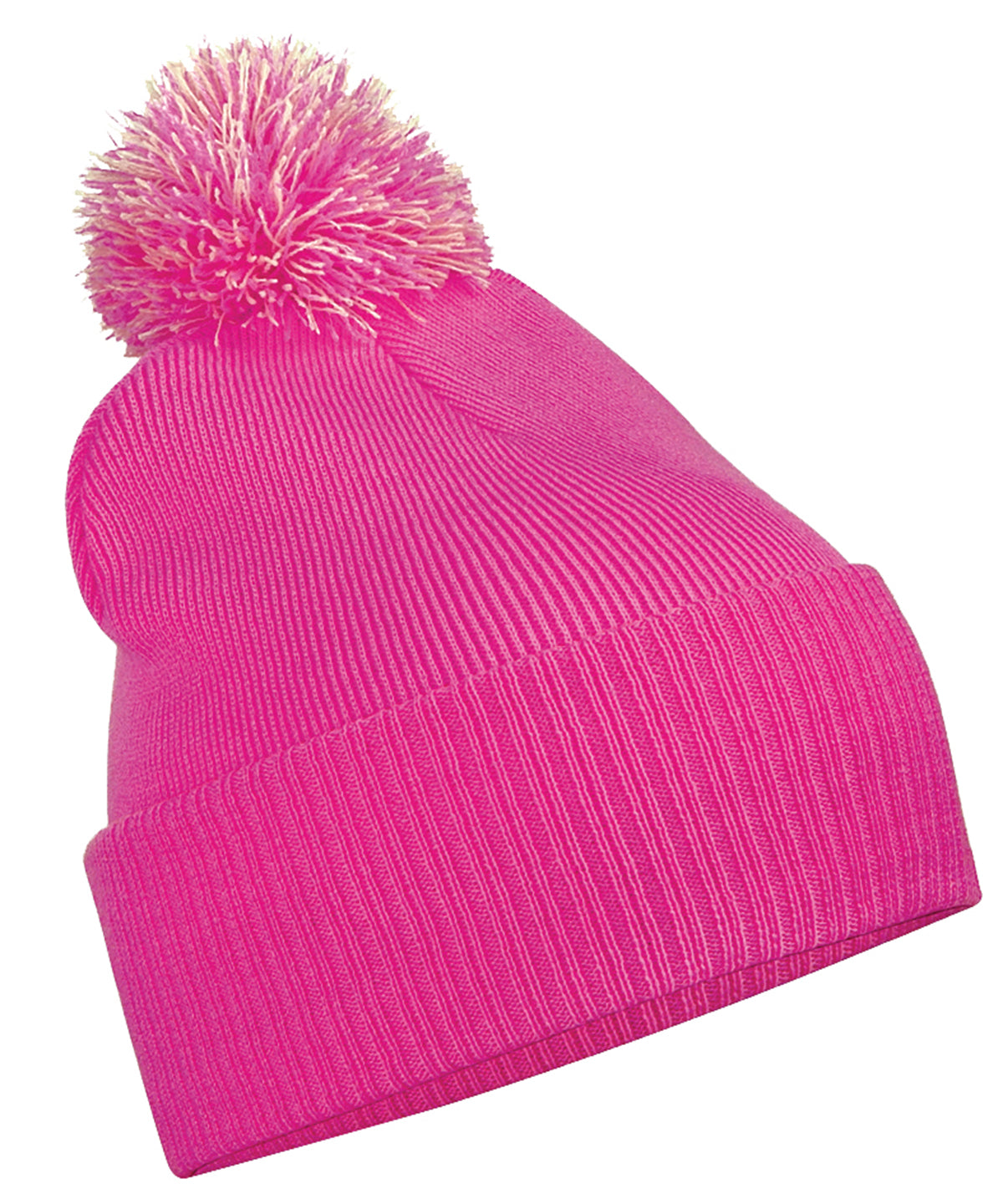 Fuchsia/Off White One size