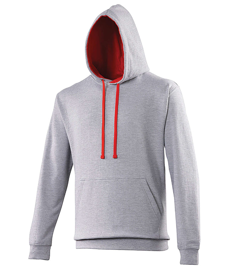 Heather Grey/Fire Red* 2XL