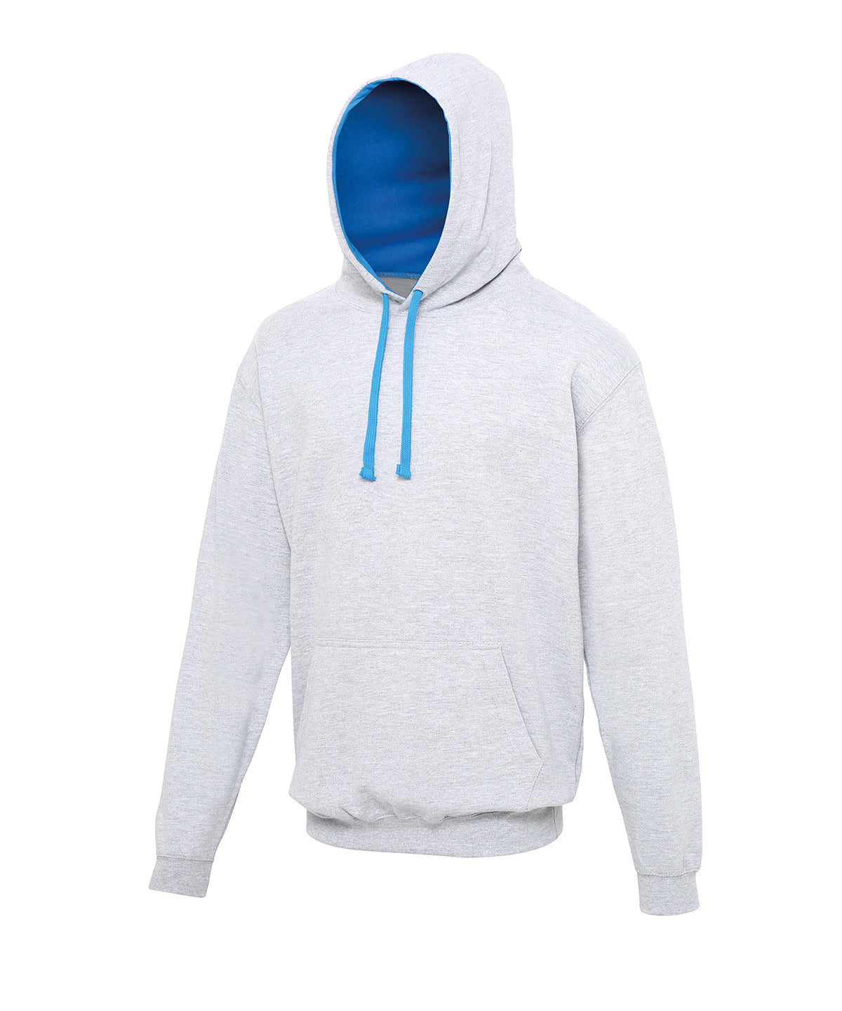 Heather Grey/Sapphire Blue 2XL