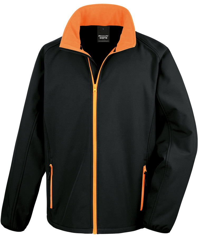 Black/Orange 4XL
