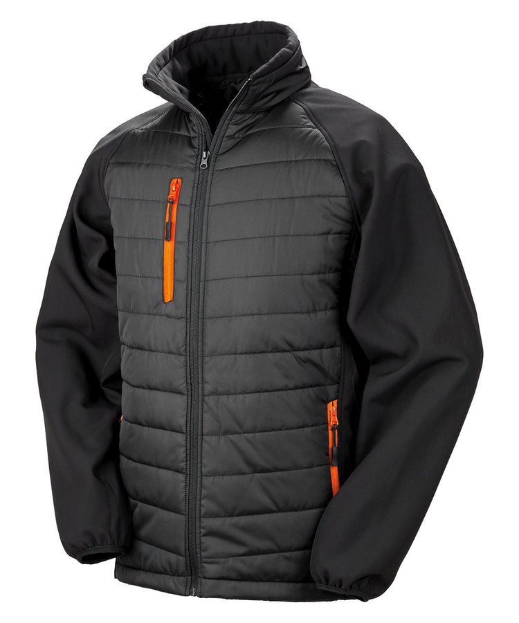 Black/Orange 4XL