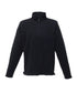 Zip-neck microfleece Black