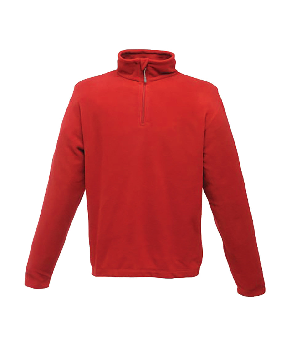 Zip-neck microfleece Classic Red