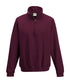 Sophomore ¼ zip sweatshirt Burgundy