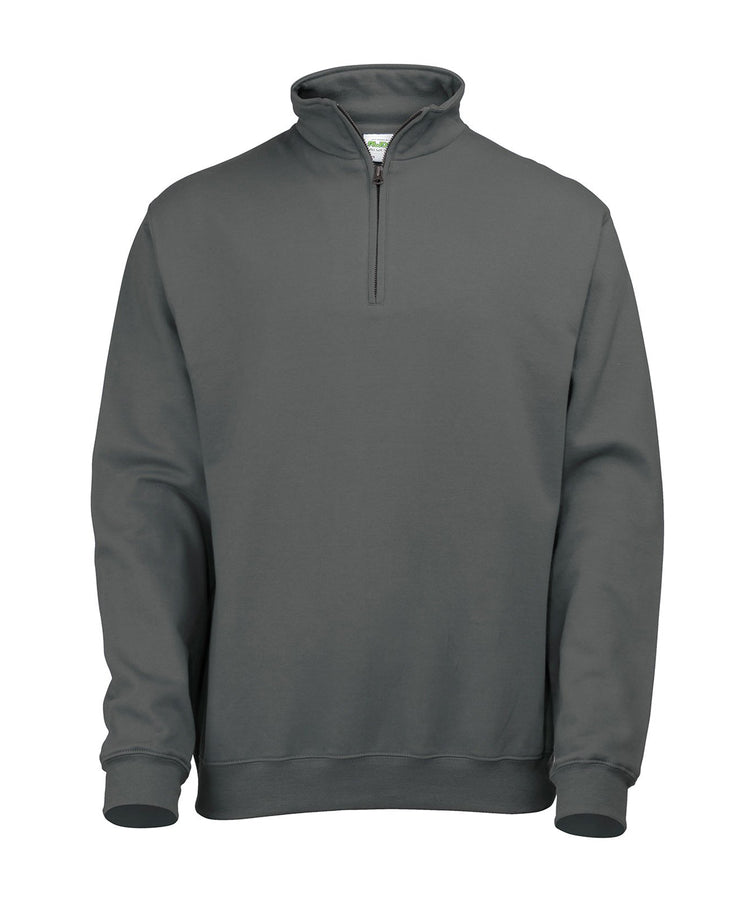 Sophomore ¼ zip sweatshirt Charcoal