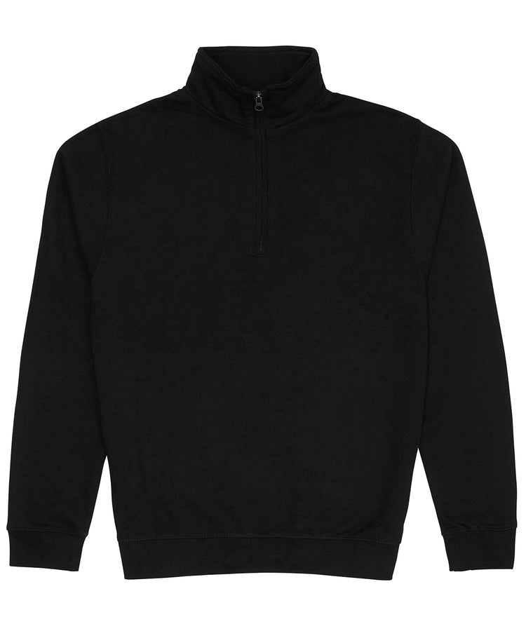 Sophomore ¼ zip sweatshirt Deep Black