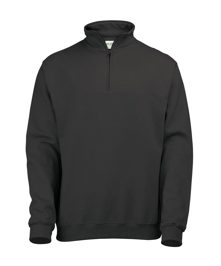 Sophomore ¼ zip sweatshirt Jet Black