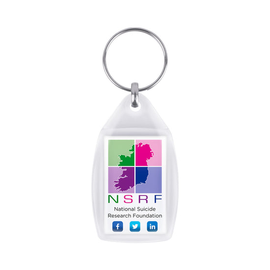 Keychain Clear PP1 (40mm x 25mm insert)