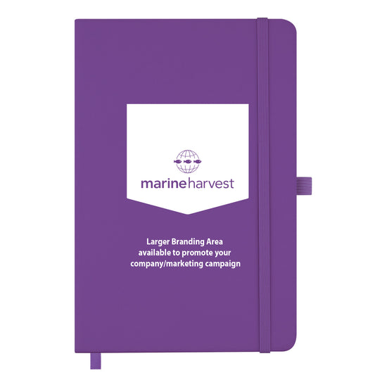 Mood Soft Feel Hardback Notebook, 14 x 21cm with 160 pages