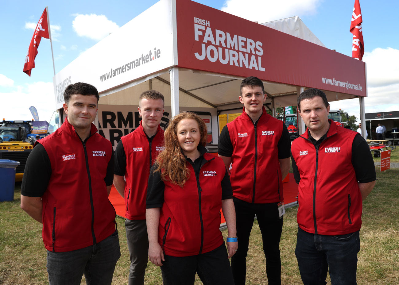 Farmer's Journal team with Mooney Clothing products