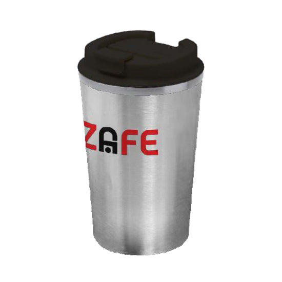 Nissa Double Walled Silver Vacuum Cup with Ceramic Coating (350ml)