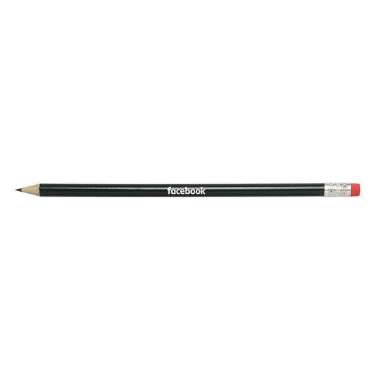 Carman Pencil, Pink Eraser, Sharpened, Silver Ferrule