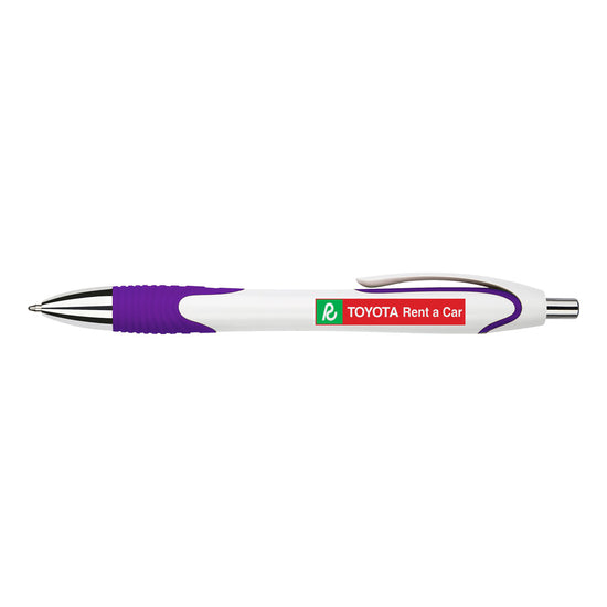 Curvaceous Ball Pen (blue ink refills)