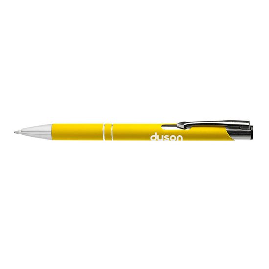 Roma Soft (Rubberised) Ball Pen (black ink refills)