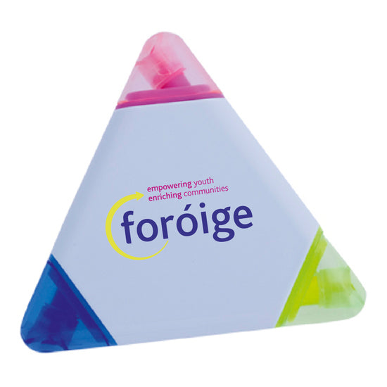 Highlighter - Triangular 3 Coloured Trims
